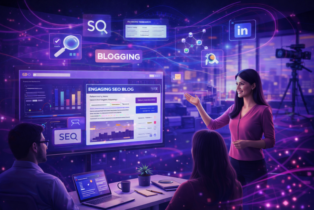 Bloging, Linkedin Digital Marketing, personal Branding